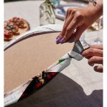 Realhomes Mutluluk Manzarası Suluboya Çizimli Özel Tasarım Modern 2'li Yuvarlak Servis Altlığı - Supla Realhomes