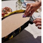 Realhomes Afrika Gold İnsan Figürlü Modern 2'li Yuvarlak Servis Altlığı - Supla Realhomes