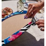 - Supla2li-3389-Gorsel4 - Realhomes Realhomes Geometrik Mavi Pempe Flamingo Tasarımlı Dijital Baskılı Modern 2'li Yuvarlak Servis Altlığı - Supla Realhomes