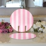 - Supla2li-3409-Gorsel3 - Realhomes Realhomes Pembe Renklerin Uyumu Modern Tasarımlı 2'li Yuvarlak Servis Altlığı - Supla Realhomes