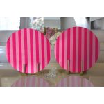 - Supla2li-3414-Gorsel2 - Realhomes Realhomes Victoria Pembesi Modern Tasarımlı Dijital Baskılı 2'li Yuvarlak Servis Altlığı - Supla Realhomes