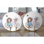 - Supla2li-3465-Gorsel2 - Realhomes Realhomes Özel Tasarım Dijital Baskılı Modern 2'li Yuvarlak Servis Altlığı - Supla Realhomes