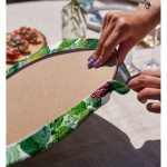 Realhomes Özel Tasarım Dijital Baskılı Modern 2'li Yuvarlak Servis Altlığı - Supla Realhomes