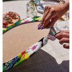 Realhomes Amazon Papağan Temalı Dijital Baskılı Modern 2'li Yuvarlak Servis Altlığı - Supla Realhomes