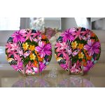 - Supla2li-3513-Gorsel2 - Realhomes Realhomes Özel Tasarım Dijital Baskılı Modern 2'li Yuvarlak Servis Altlığı - Supla Realhomes