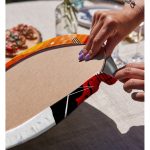 - Supla2li-3519-Gorsel4 - Realhomes  Realhomes Fashion Woman Özel Tasarım Dijital Baskılı 2'li Yuvarlak Servis Altlığı - Supla Realhomes