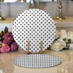 - Supla2li-3554-Gorsel1 - Realhomes Realhomes Özel Tasarım Dijital Baskılı Modern 2'li Yuvarlak Servis Altlığı - Supla Realhomes