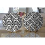 - Supla2li-3617-Gorsel2 - Realhomes Realhomes Özel Tasarım Dijital Baskılı Modern 2'li Yuvarlak Servis Altlığı - Supla Realhomes