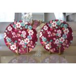 Realhomes Özel Tasarım Dijital Baskılı Modern 2'li Yuvarlak Servis Altlığı - Supla Realhomes