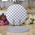 - Supla2li-3659-Gorsel1 - Realhomes Realhomes Özel Tasarım Dijital Baskılı Modern 2'li Yuvarlak Servis Altlığı - Supla Realhomes