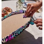 - Supla2li-3684-Gorsel4 - Realhomes Realhomes Multi Renkler Dijital Baskılı Modern 2'li Yuvarlak Servis Altlığı - Supla Realhomes