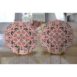 - Supla2li-3713-Gorsel2 - Realhomes Realhomes Özel Tasarım Dijital Baskılı Modern 2'li Yuvarlak Servis Altlığı - Supla Realhomes