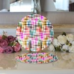 - Supla2li-3735-Gorsel3 - Realhomes Realhomes Spring Özel Tasarım Dijital Baskılı Modern 2'li Yuvarlak Servis Altlığı - Supla Realhomes