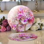 - Supla2li-3779-Gorsel1 - Realhomes  Realhomes Özel Tasarım Dijital Baskılı Modern 2'li Yuvarlak Servis Altlığı - Supla Realhomes