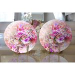 - Supla2li-3779-Gorsel2 - Realhomes  Realhomes Özel Tasarım Dijital Baskılı Modern 2'li Yuvarlak Servis Altlığı - Supla Realhomes