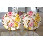 - Supla2li-3814-Gorsel2 - Realhomes Realhomes Özel Tasarım Dijital Baskılı Modern 2'li Yuvarlak Servis Altlığı - Supla Realhomes