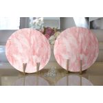 - Supla2li-3822-Gorsel2 - Realhomes Realhomes Özel Tasarım Dijital Baskılı Modern 2'li Yuvarlak Servis Altlığı - Supla Realhomes