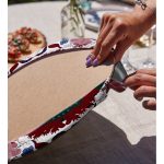 Realhomes Özel Tasarım Dijital Baskılı 2'li Yuvarlak Servis Altlığı - Supla Realhomes