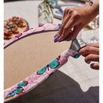 - Supla2li-3886-Gorsel4 - Realhomes Realhomes Butterfly Dijital Baskılı Modern 2'li Yuvarlak Servis Altlığı - Supla Realhomes