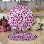 - Supla2li-3942-Gorsel1 - Realhomes Realhomes Özel Tasarım Dijital Baskılı Modern 2'li Yuvarlak Servis Altlığı - Supla Realhomes