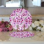 - Supla2li-3942-Gorsel3 - Realhomes Realhomes Özel Tasarım Dijital Baskılı Modern 2'li Yuvarlak Servis Altlığı - Supla Realhomes