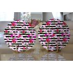 - Supla2li-3976-Gorsel2 - Realhomes Realhomes Özel Tasarım Dijital Baskılı Modern 2'li Yuvarlak Servis Altlığı - Supla Realhomes