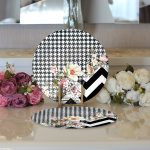 - Supla2li-3977-Gorsel3 - Realhomes  Realhomes Özel Tasarım Dijital Baskılı Modern 2'li Yuvarlak Servis Altlığı - Supla Realhomes