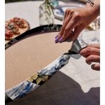 Realhomes Özel Tasarım Dijital Baskılı Modern 2'li Yuvarlak Servis Altlığı - Supla Realhomes