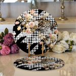 Realhomes Özel Tasarım Dijital Baskılı Modern 2'li Yuvarlak Servis Altlığı - Supla Realhomes