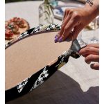 Realhomes Özel Tasarım Dijital Baskılı Modern 2'li Yuvarlak Servis Altlığı - Supla Realhomes