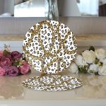 Realhomes Özel Tasarım Dijital Baskılı Modern 2'li Yuvarlak Servis Altlığı - Supla Realhomes