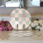 Realhomes Özel Tasarım Dijital Baskılı Modern 2'li Yuvarlak Servis Altlığı - Supla Realhomes