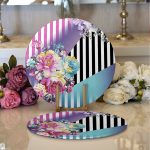 - Supla2li-4148-Gorsel1 - Realhomes Realhomes Özel Tasarım Dijital Baskılı Modern 2'li Yuvarlak Servis Altlığı - Supla Realhomes