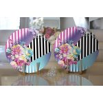 - Supla2li-4148-Gorsel2 - Realhomes Realhomes Özel Tasarım Dijital Baskılı Modern 2'li Yuvarlak Servis Altlığı - Supla Realhomes