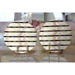 - Supla2li-4219-Gorsel2 - Realhomes Realhomes Modern Sanat Tasarımlı Dijital Baskılı 2'li Yuvarlak Servis Altlığı - Supla Realhomes