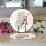 - Supla2li-4301-Gorsel3 - Realhomes Realhomes Boho House Özel Tasarım Modern 2'li Yuvarlak Servis Altlığı - Supla Realhomes