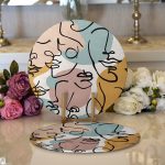 - Supla2li-4302-Gorsel1 - Realhomes Realhomes Bohomian Rustic Özel Tasarım Dijital Baskılı Modern 2'li Yuvarlak Servis Altlığı - Supla Realhomes