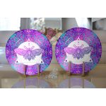 Realhomes Dijital Baskılı Özel Tasarım Modern 2'li Yuvarlak Servis Altlığı - Supla Realhomes