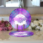 Realhomes Dijital Baskılı Özel Tasarım Modern 2'li Yuvarlak Servis Altlığı - Supla Realhomes