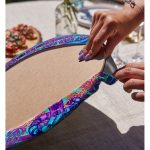 Realhomes Dijital Baskılı Özel Tasarım Modern 2'li Yuvarlak Servis Altlığı - Supla Realhomes