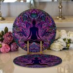 - Supla2li-5047-Gorsel1 - Realhomes Realhomes Rengarenk Özel Tasarım Modern 2'li Yuvarlak Servis Altlığı - Supla Realhomes