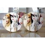 - Supla2li-5074orta-Gorsel2 - Realhomes Realhomes Fashion Womens Dijital Baskılı Modern 2'li Yuvarlak Servis Altlığı - Supla Realhomes