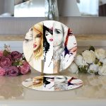 - Supla2li-5074orta-Gorsel3 - Realhomes Realhomes Fashion Womens Dijital Baskılı Modern 2'li Yuvarlak Servis Altlığı - Supla Realhomes