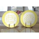 - Supla2li-511-Gorsel2 - Realhomes Realhomes Home Sweet Home Dijital Baskılı Modern 2'li Yuvarlak Servis Altlığı - Supla Realhomes