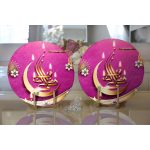 - Supla2li-5172-Gorsel2 - Realhomes Realhomes Dini Motifli Özel Tasarım Dijital Baskılı Modern 2'li Yuvarlak Servis Altlığı - Supla Realhomes