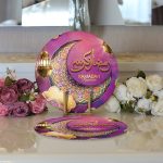 Realhomes Dini Motifli Özel Tasarım Dijital Baskılı Modern 2'li Yuvarlak Servis Altlığı - Supla Realhomes