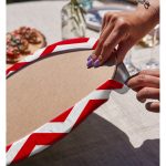 - Supla2li-520-Gorsel4 - Realhomes  Realhomes Modern Zigzag Desenli Dijital Baskılı 2'li Yuvarlak Servis Altlığı - Supla Realhomes