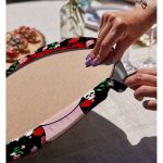 Realhomes Özel Tasarım Frida Dijital Baskılı Modern 2'li Yuvarlak Servis Altlığı - Supla Realhomes