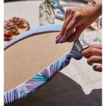 - Supla2li-5216-Gorsel4 - Realhomes  Realhomes Büyüleyici Renklerde Tropikal Yaprak Motifli Özel Tasarım Modern 2'li Yuvarlak Servis Altlığı - Supla Realhomes