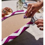 - Supla2li-522-Gorsel4 - Realhomes Realhomes Modern Zigzag Desenli Dijital Baskılı 2'li Yuvarlak Servis Altlığı - Supla Realhomes